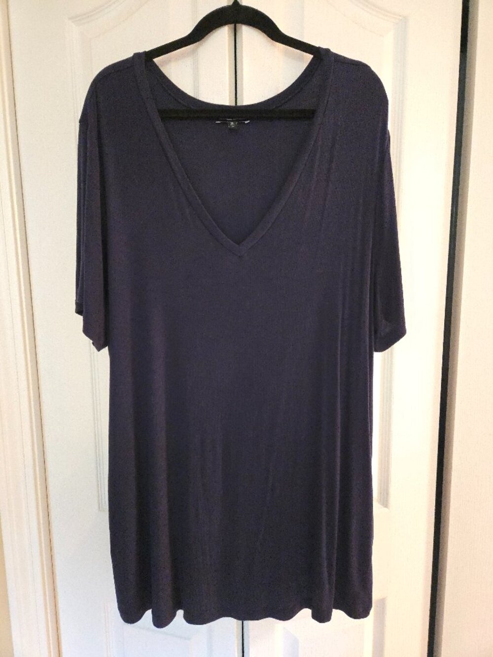 Universal Standard V-Neck Foundation Tee - Navy - XL (26/28)